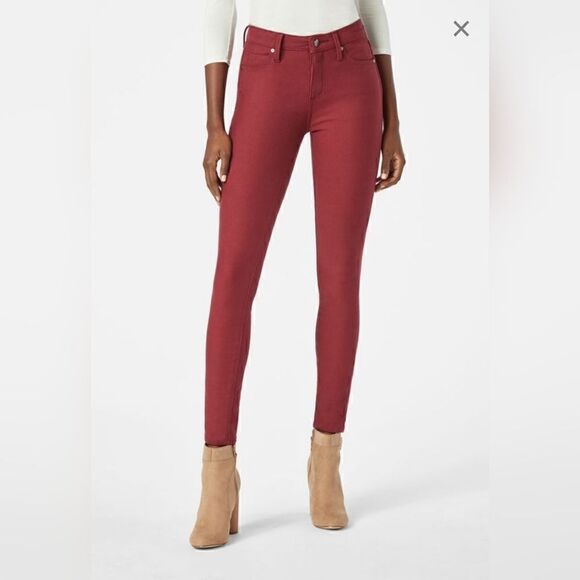 Just fab oxblood jeggings  - Picture 1 of 10